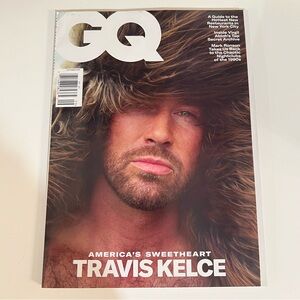 NEW! GQ Magazine Travis Kelce Cover September 2025 Issue